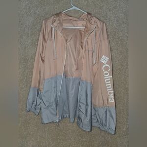 Columbia Women's Two-Tone Jacket - Peach and Gray